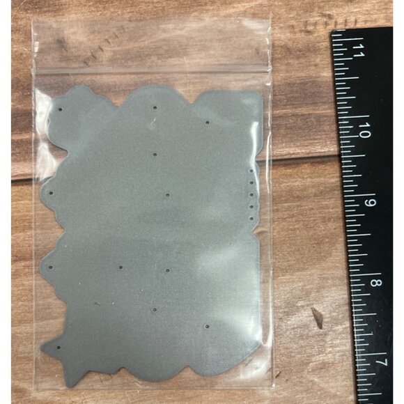 Clear Stamp Set With Dies For Card Making & Scrapbooking - Sentiments & Frames - Picture 5 of 9